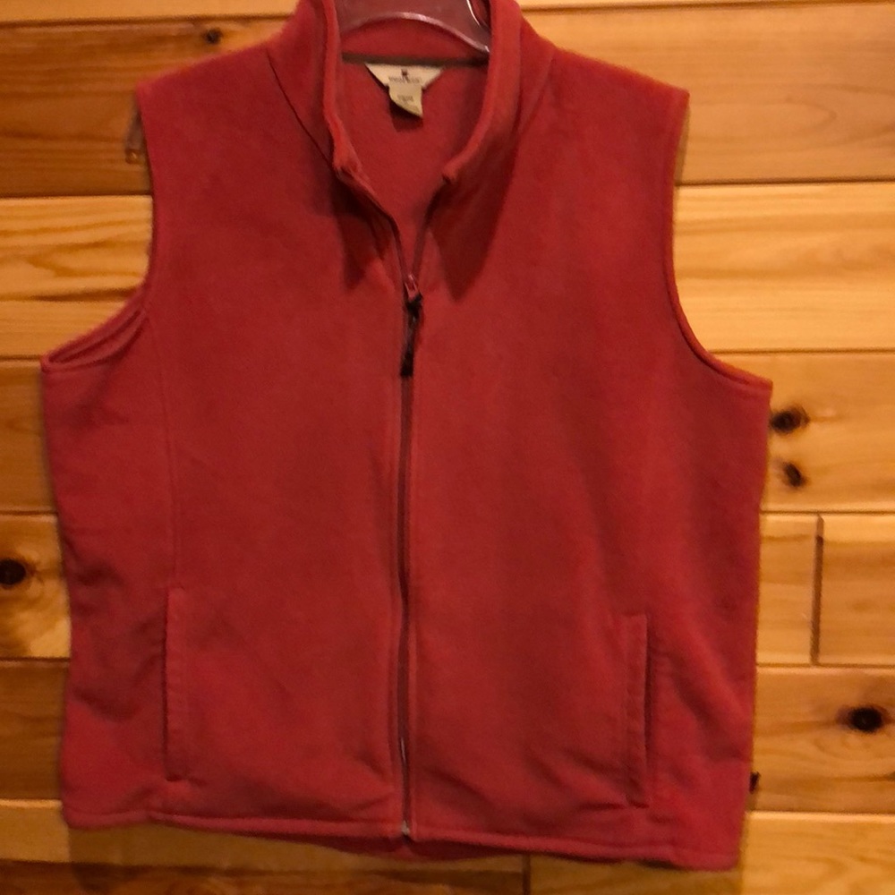 Woolrich soft zip up vest
